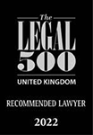 Jonathan Cornwell - Legal 500 - Recommended Lawyer 2022